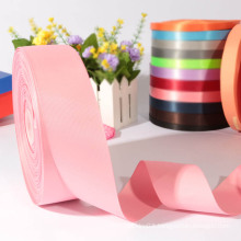 Pink grosgrain ribbon wholesale make for hair accessories